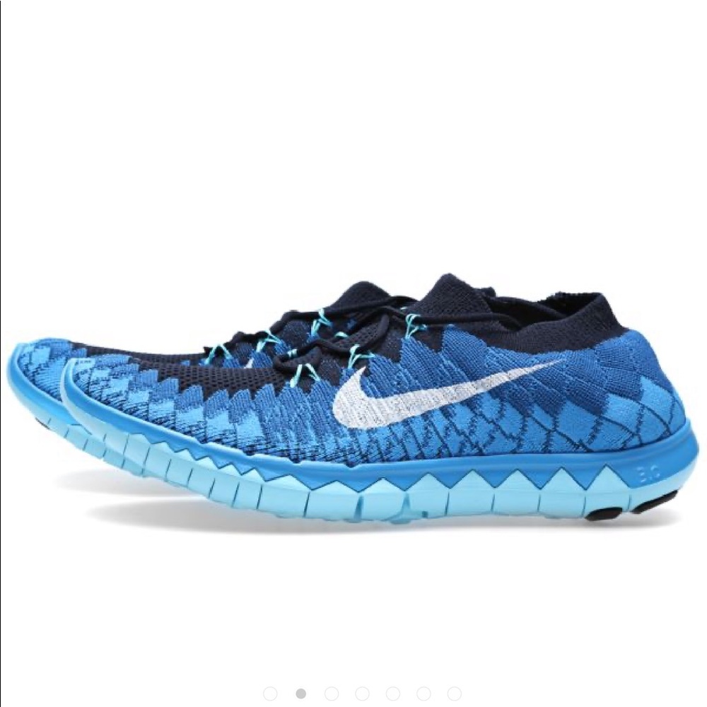 Nike Free 3.0 Flyknit Running Athletic Shoes